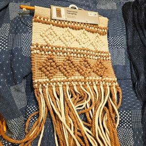 Macrame hanging decor